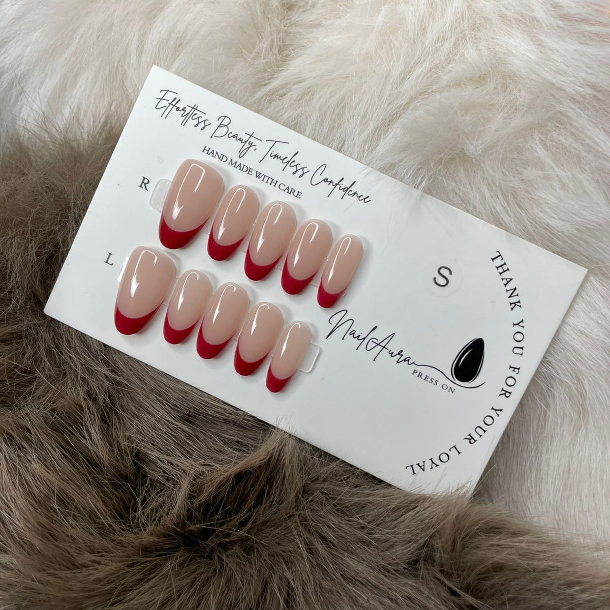 💗 Almond Red French Passion ✨