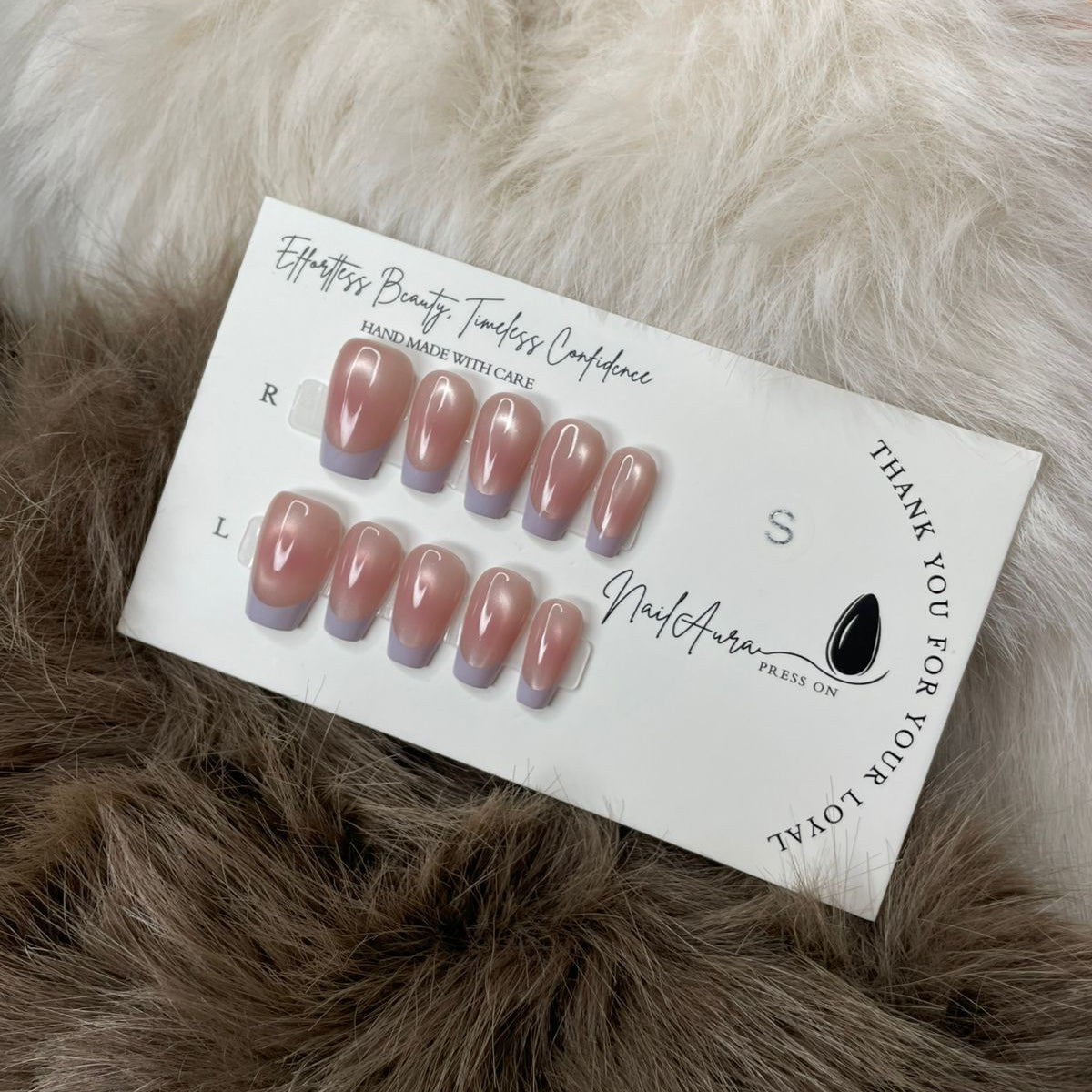 💗Coffin Soft Lavender Dream.