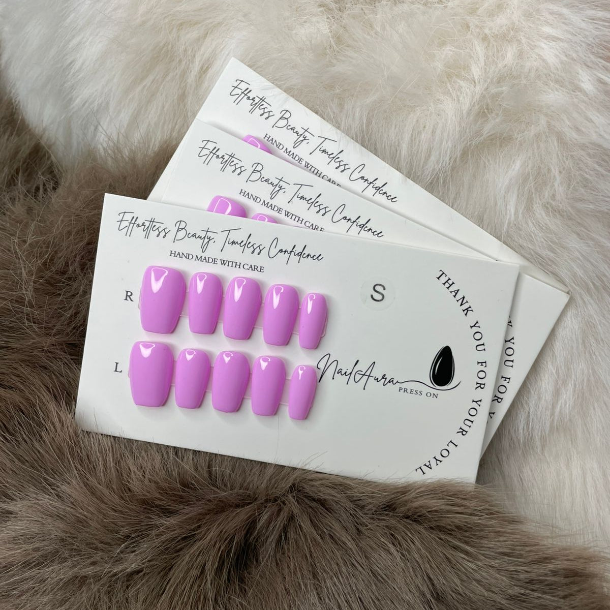 💗Square Medium Rose Glow.