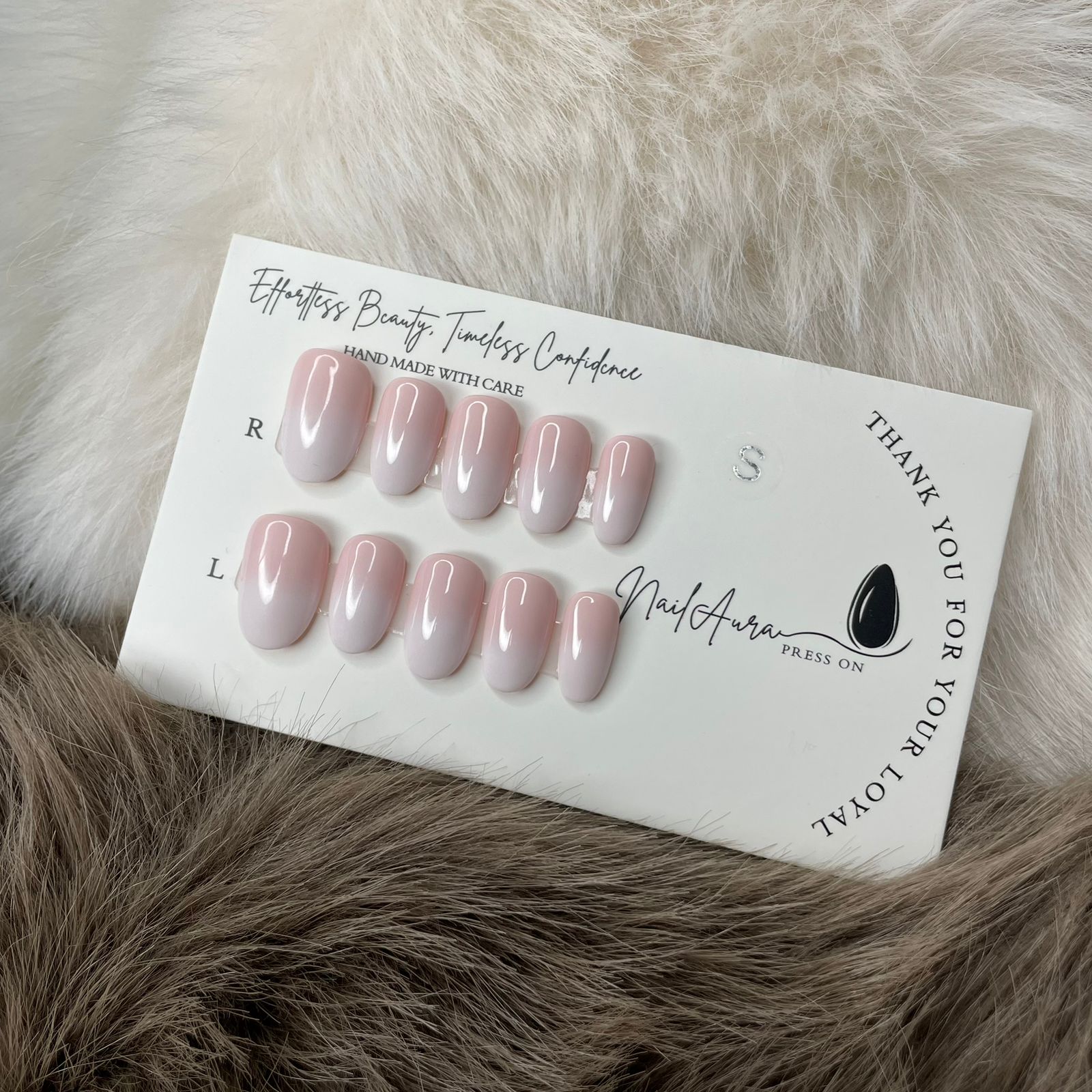 💗Oval Baby Boomer and short Square Baby Boomer.